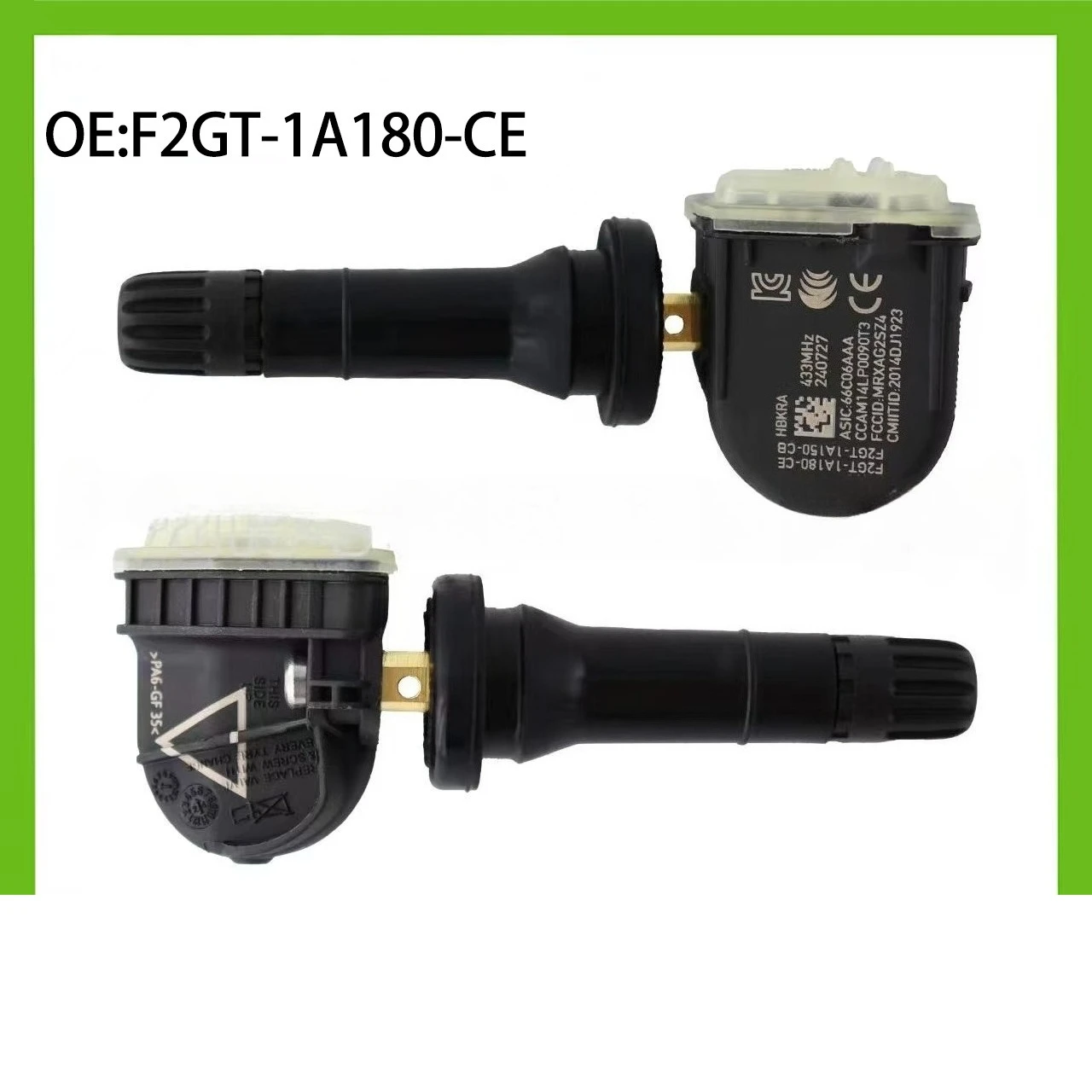 F2GT-1A180-CE 1/4pcs TPMS Tire Pressure Monitor Sensor for Ford Ecosport Focus Edge Explorer Fiesta IV Van Mustang Tourneo
F2GT-1A180-CE 1/4pcs TPMS Tire Pressure Monitor Sensor for Ford Ecosport Focus Edge Explorer Fiesta IV Van Mustang Tourneo