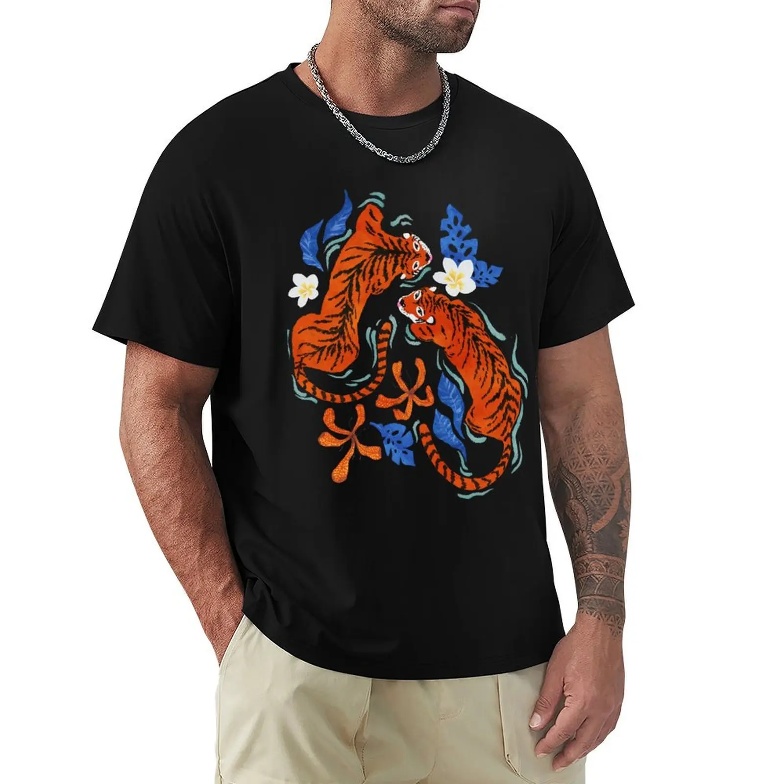 Tiger Swim T-Shirt boys animal print graphics graphic t shirt vintage mens t shirt
Tiger Swim T-Shirt boys animal print graphics graphic t shirt vintage mens t shirt