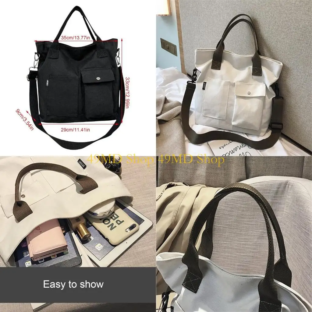 49MD Retro Canvas Bag Shoulder Bags Tote Satchel Handbag for Women Girls
49MD Retro Canvas Bag Shoulder Bags Tote Satchel Handbag for Women Girls