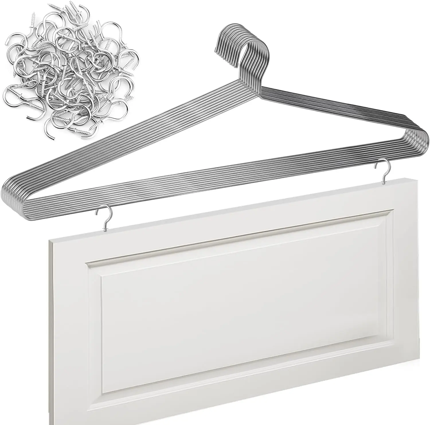 10 Pack Cabinet Door Painting Hanger 37.4x12.6 in Door Painting Brackets with 50 Screw-in Cup Hooks Paint Drying Rack Panels
10 Pack Cabinet Door Painting Hanger 37.4x12.6 in Door Painting Brackets with 50 Screw-in Cup Hooks Paint Drying Rack Panels