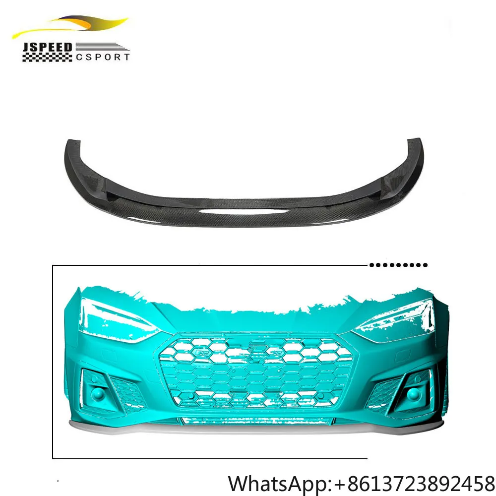 Carbon Fiber Front Lip for Audi A5 Quattro/A5 Sportback S-LINE S5 B9 Sportback 2-Door 4-Door 2020-2021
Carbon Fiber Front Lip for Audi A5 Quattro/A5 Sportback S-LINE S5 B9 Sportback 2-Door 4-Door 2020-2021