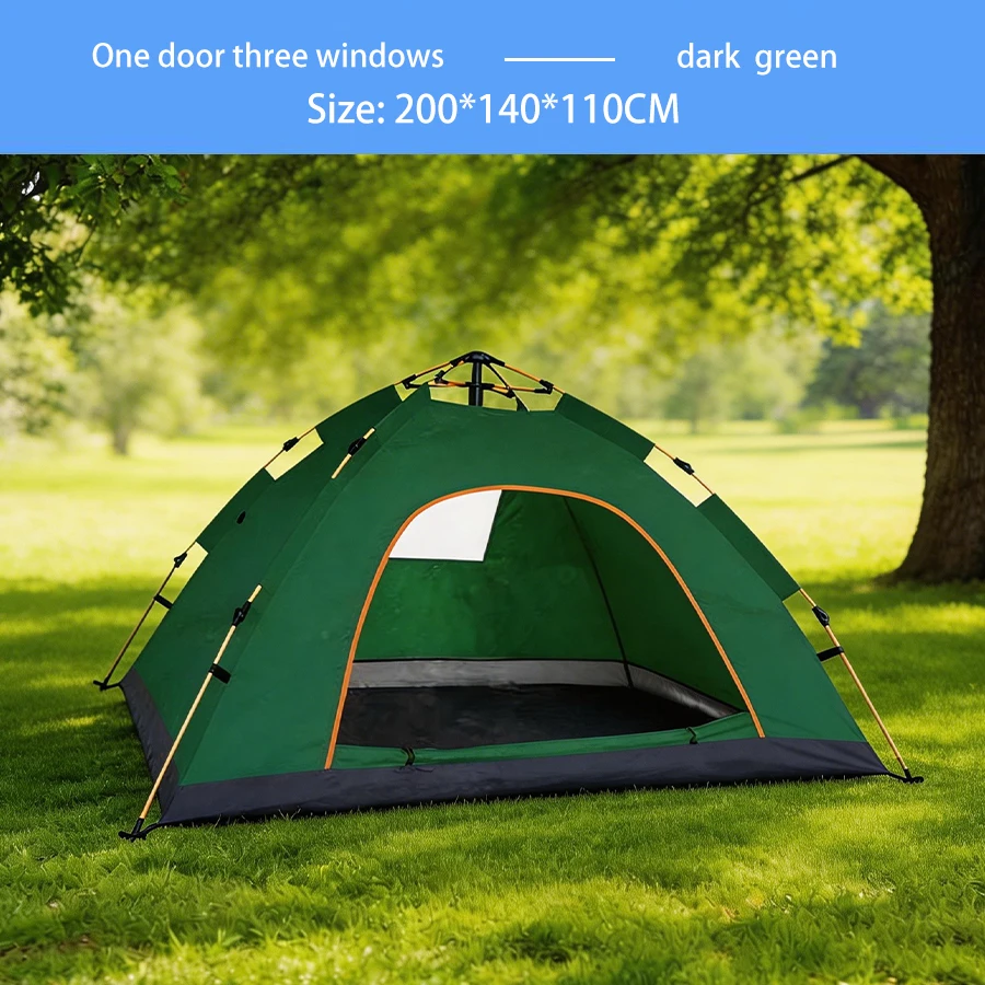 1-2 Person Single-Layer Tent With One Door And One Window,For Outdoor,Camping,Hiking And Mountaineering,Waterproof,Anti-Mosquito
1-2 Person Single-Layer Tent With One Door And One Window,For Outdoor,Camping,Hiking And Mountaineering,Waterproof,Anti-Mosquito