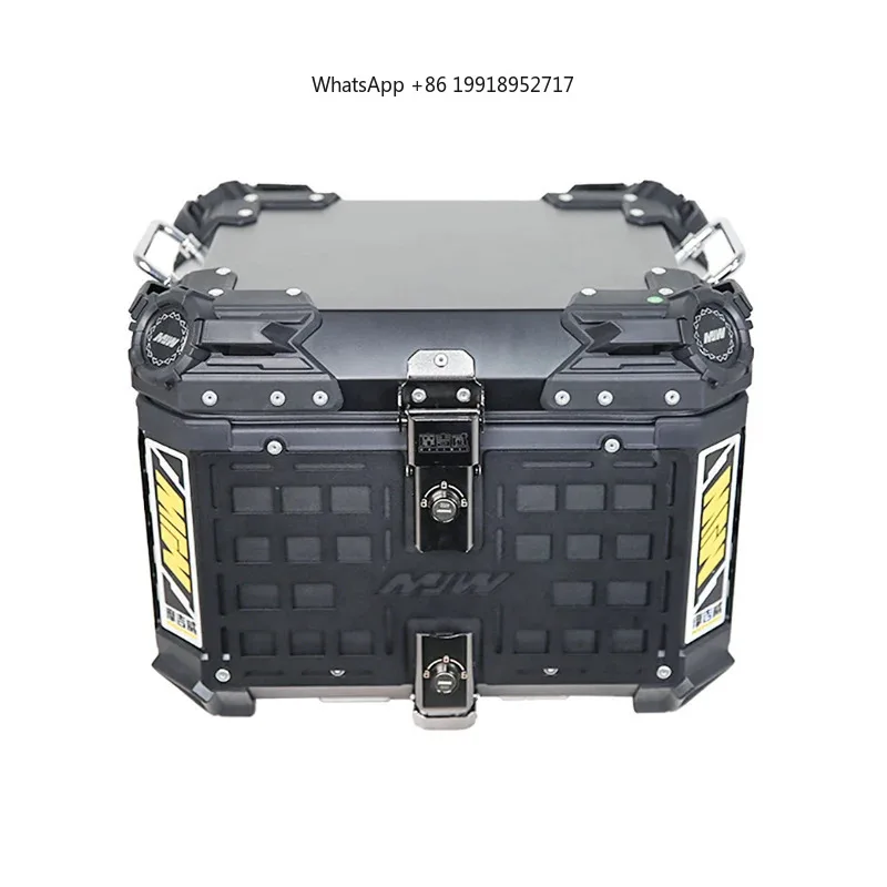 Factory Hot Selling New 45L Motorcycle Top Box Universal Motorcycle Lage Rear Trunk 45L Aluminum Moto Top Case Storage Case Helm
Factory Hot Selling New 45L Motorcycle Top Box Universal Motorcycle Lage Rear Trunk 45L Aluminum Moto Top Case Storage Case Helm