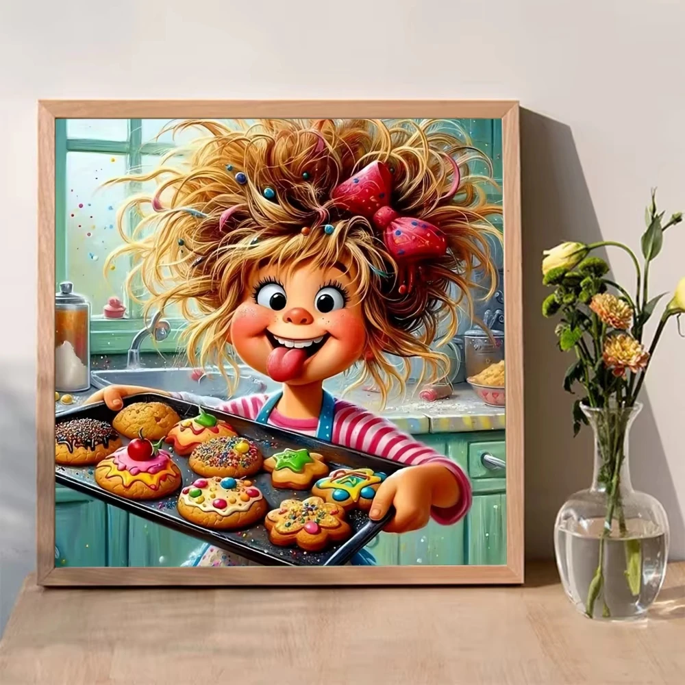 500PCS/1024 PCS Jigsaw Puzzles Girl Making Bread Challenging Family Activity Game for Gameroom Bedroom Home Decor Frameless
500PCS/1024 PCS Jigsaw Puzzles Girl Making Bread Challenging Family Activity Game for Gameroom Bedroom Home Decor Frameless