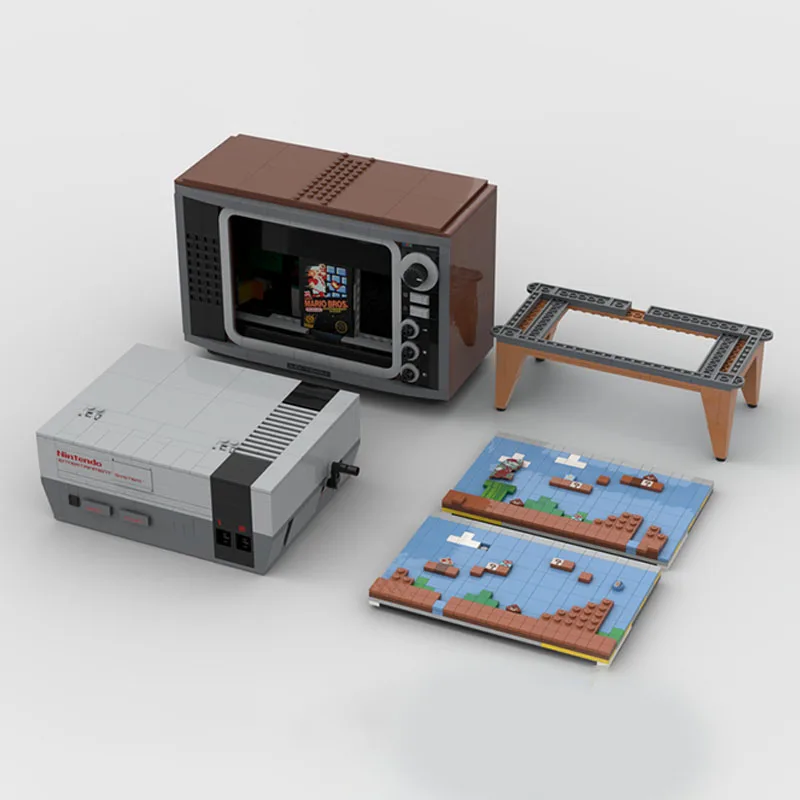 2647 шт. MOC BNESwitch-подставка для Nintendo Switch, строительные блоки, модель в сборе, игрушки, детские праздничные подарки
2647 шт. MOC BNESwitch-подставка для Nintendo Switch, строительные блоки, модель в сборе, игрушки, детские праздничные подарки