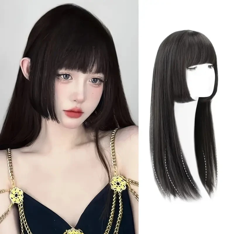 Full for Women, Princess Cut, Natural Look, New Japanese Style, Medium-Length Hair Wig
Full for Women, Princess Cut, Natural Look, New Japanese Style, Medium-Length Hair Wig