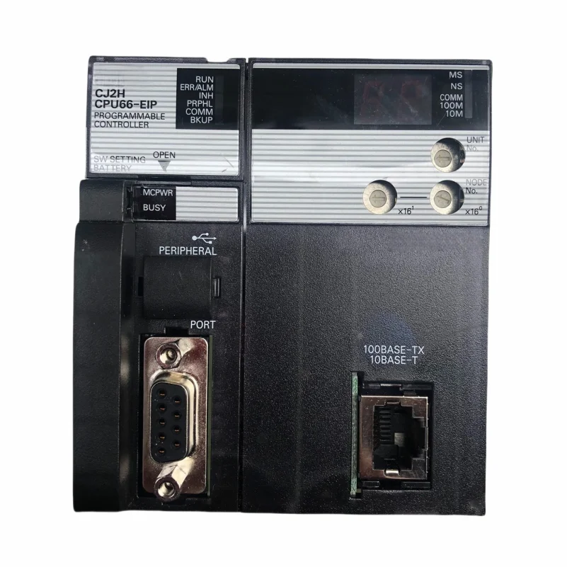 Brand New Original CJ2H-CPU66-EIP PLC Controller Module in Stock PLC
Brand New Original CJ2H-CPU66-EIP PLC Controller Module in Stock PLC