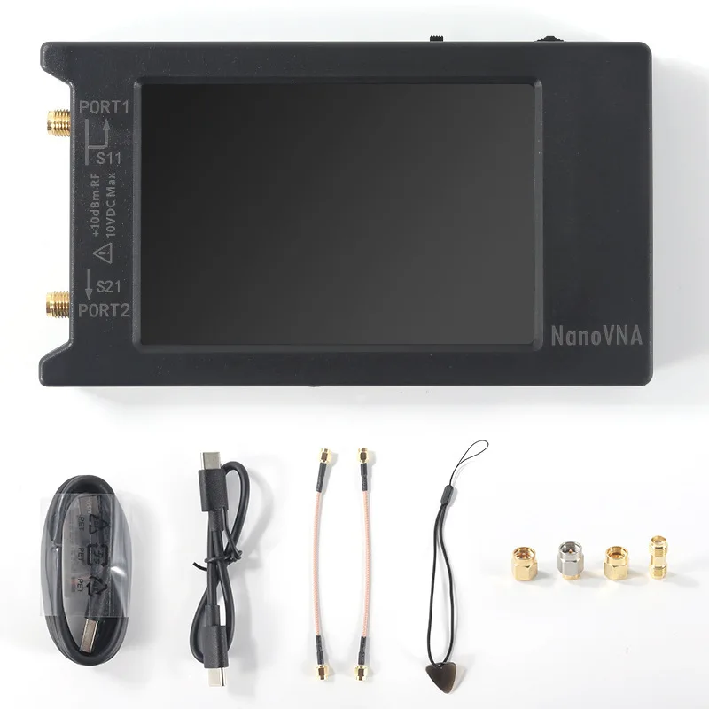 NanoVNA H4 Vector Network Analyzer For Antenna With 1 5GHz 4 Inch Touchscreen Shortwave Signal Testing Tool Hugen Version
NanoVNA H4 Vector Network Analyzer For Antenna With 1 5GHz 4 Inch Touchscreen Shortwave Signal Testing Tool Hugen Version