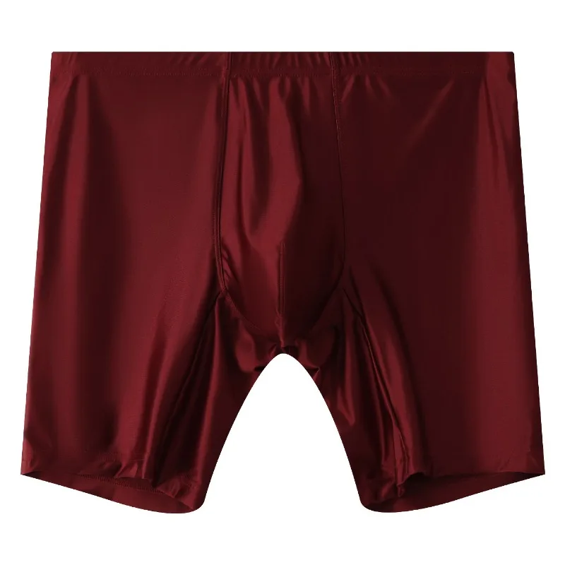 Men's Panties Extended Long Boxers Sexy Big Bulge Pouch Boxer Silky Sports Anti-Wear Leg Underpants High Elastic Underwear
Men's Panties Extended Long Boxers Sexy Big Bulge Pouch Boxer Silky Sports Anti-Wear Leg Underpants High Elastic Underwear