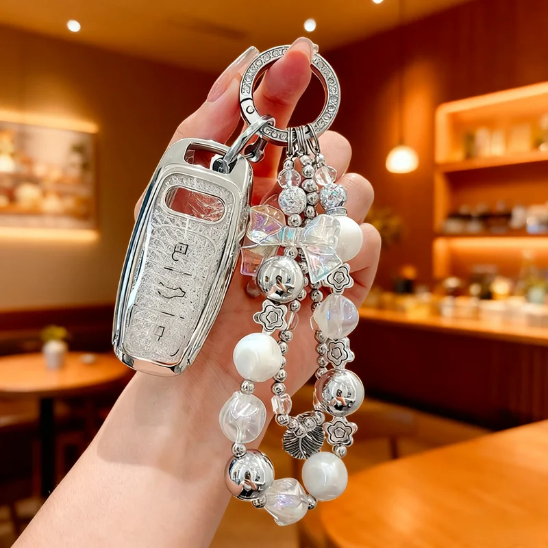 Good TPU White Crystal Style for Audi A6 A7 A8 E-tron Q5 Q8 C8 D5 Remote Auto Smart Car Key Case Cover Fob Holder Accessories
Good TPU White Crystal Style for Audi A6 A7 A8 E-tron Q5 Q8 C8 D5 Remote Auto Smart Car Key Case Cover Fob Holder Accessories