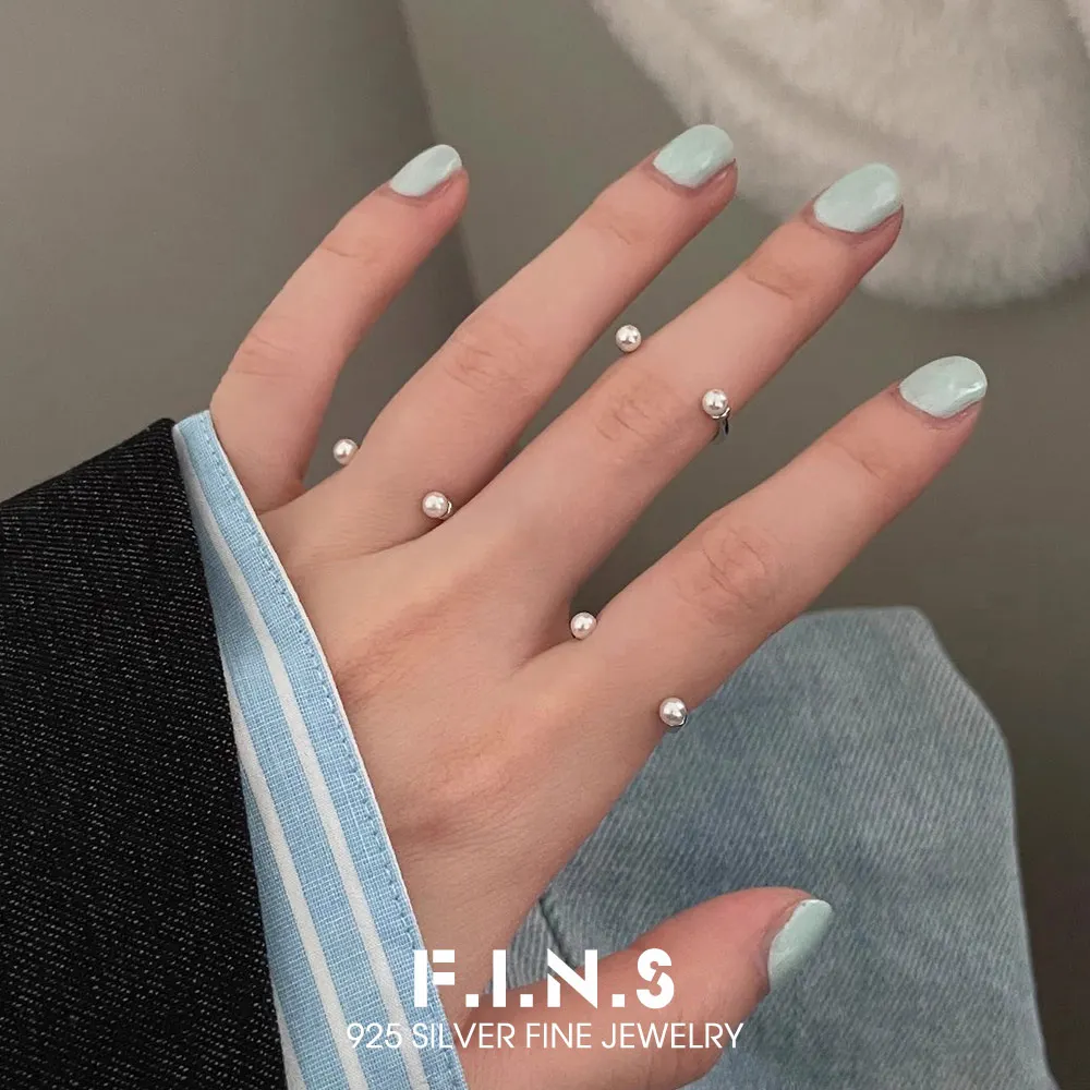 F.I.N.S Минималистское кольцо из стерлингового серебра 925 пробы INS Модное маленькое кольцо с открытым жемчугом Тонкая линия Кольцо на палец Штабелируемое кольцо для суставов
F.I.N.S Минималистское кольцо из стерлингового серебра 925 пробы INS Модное маленькое кольцо с открытым жемчугом Тонкая линия Кольцо на палец Штабелируемое кольцо для суставов