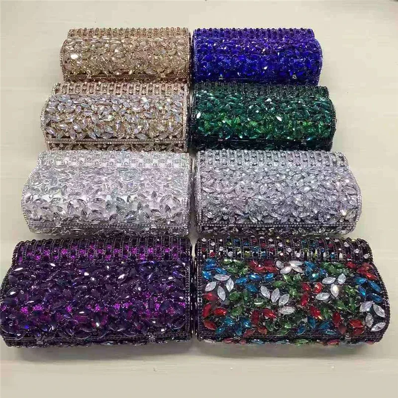 New Diamond Stone handBag Luxury Women cocktail Evening Bags Designer Crystal Clutches Wedding With Chain Lady Purse
New Diamond Stone handBag Luxury Women cocktail Evening Bags Designer Crystal Clutches Wedding With Chain Lady Purse