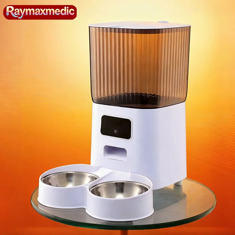 Автоматическая кормушка Raymax 5L для кошек и собак с камерой, умный дозатор корма с Wi-Fi, видео, таймером, функцией дозирования, миска из нержавеющей стали
Автоматическая кормушка Raymax 5L для кошек и собак с камерой, умный дозатор корма с Wi-Fi, видео, таймером, функцией дозирования, миска из нержавеющей стали