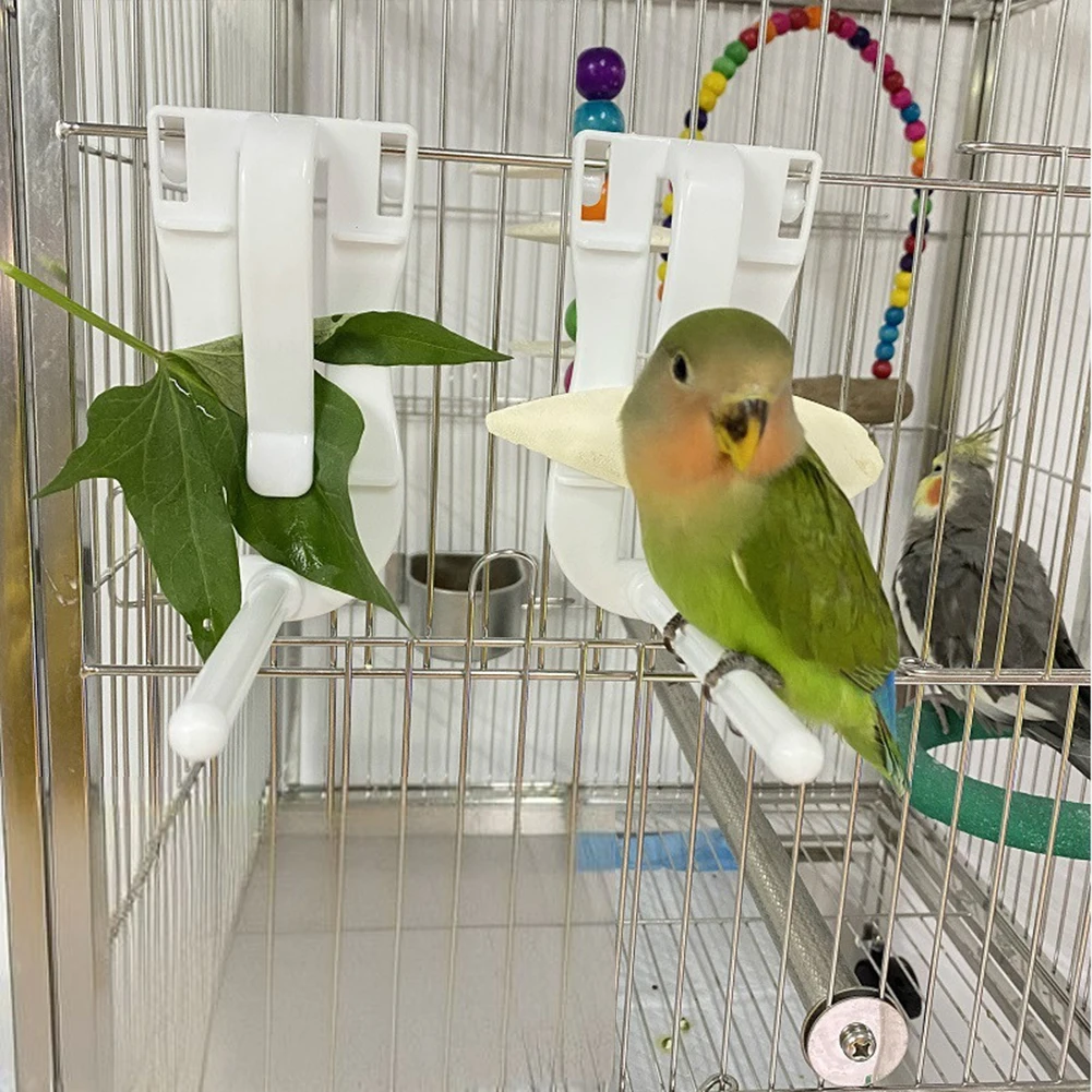 Bird Cage Food Holder Parrot Fruit Vegetable Clips With Perches Stand Pet Feeder Clips For Budgie Parakeet Macaw Cockatiel
Bird Cage Food Holder Parrot Fruit Vegetable Clips With Perches Stand Pet Feeder Clips For Budgie Parakeet Macaw Cockatiel