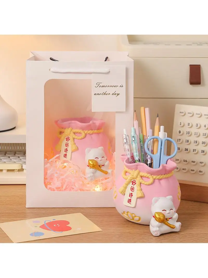 New Creative Teacher's Day Pen Holder Office Desktop Organizer High Aesthetic Value Student Decoration Gift
New Creative Teacher's Day Pen Holder Office Desktop Organizer High Aesthetic Value Student Decoration Gift