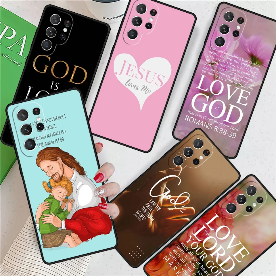 Christian Jesus Gods Love For Samsung Galaxy S24 Ultra S21 S22 S8 S9 S10E Note 10 20 Plus FE S23 Phone case Cover Coque
Christian Jesus Gods Love For Samsung Galaxy S24 Ultra S21 S22 S8 S9 S10E Note 10 20 Plus FE S23 Phone case Cover Coque