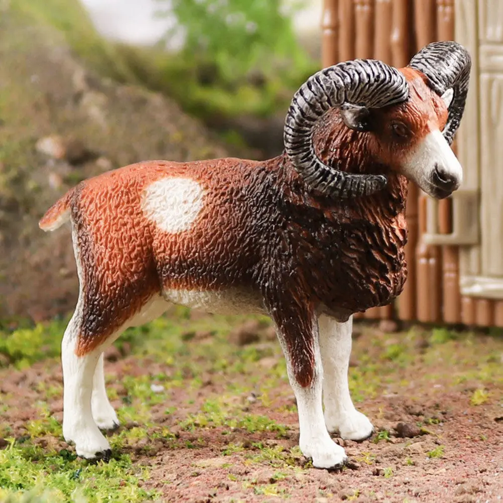 Imitation Mouflon Figure Realistic Colorful Small Mouflon Ornament Desktop Nature Decoration Wildlife Animal Craft for Kids
Imitation Mouflon Figure Realistic Colorful Small Mouflon Ornament Desktop Nature Decoration Wildlife Animal Craft for Kids