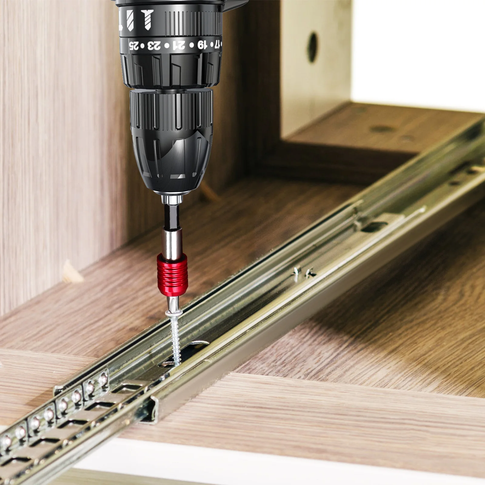 4 Pcs Extension Rod Kit Shank Drill Bit Holder Impact Driver Adapter Electrician Tools Lightweight Strong Materials
4 Pcs Extension Rod Kit Shank Drill Bit Holder Impact Driver Adapter Electrician Tools Lightweight Strong Materials