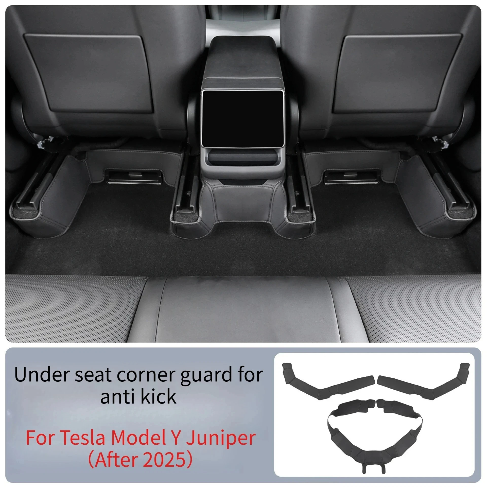 Защитные накладки от царапин для Tesla Model Y Juniper 2025: Комплект аксессуаров для задних сидений из кожи Nappa для всего салона автомобиля
Защитные накладки от царапин для Tesla Model Y Juniper 2025: Комплект аксессуаров для задних сидений из кожи Nappa для всего салона автомобиля