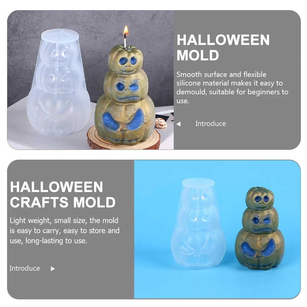 Silicone Pumpkin Mold Halloween Craft Tool for Making Candles Soaps DIY Home Decor Gifts Unique Party Favors Pumpkin Mold
Silicone Pumpkin Mold Halloween Craft Tool for Making Candles Soaps DIY Home Decor Gifts Unique Party Favors Pumpkin Mold