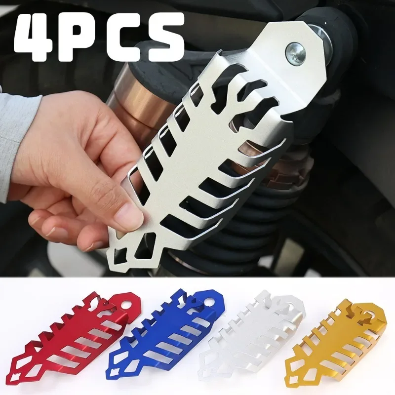 Motorcycle Shock Absorber Cover Front Rear Fork Decor Protective Cover Scooter Off Road Shock Absorber Modification Accessories
Motorcycle Shock Absorber Cover Front Rear Fork Decor Protective Cover Scooter Off Road Shock Absorber Modification Accessories