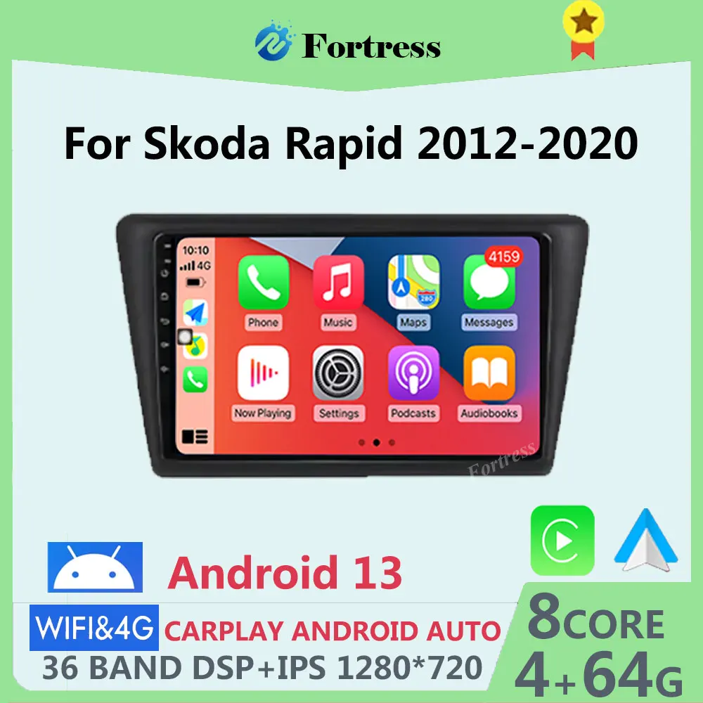 Android 13 For VW Skoda Rapid 2013 2014 2015 2016 2017 2018 2019 Car Radio GPS Multimedia Carplay Auto 360 Camera Head Unit WIFI
Android 13 For VW Skoda Rapid 2013 2014 2015 2016 2017 2018 2019 Car Radio GPS Multimedia Carplay Auto 360 Camera Head Unit WIFI