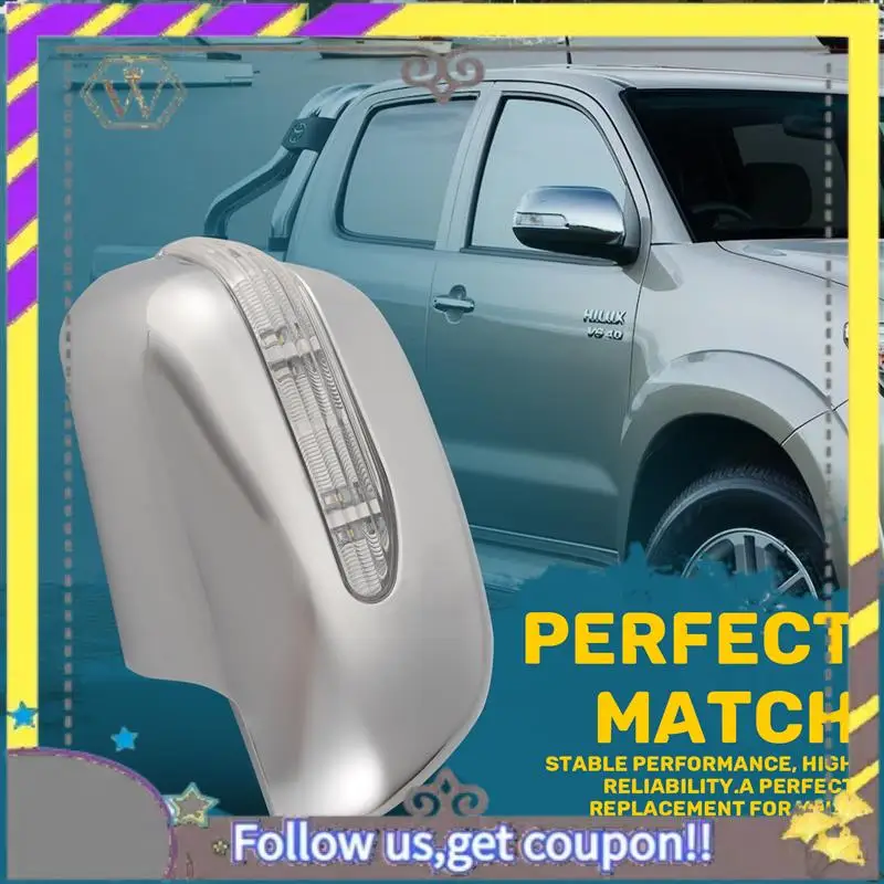 ABXV-Car Reversing Mirror Cover LED Rearview Mirror With Light Side Mirror With Turn Signal For Toyota HILUX VIGO 2006-2014
ABXV-Car Reversing Mirror Cover LED Rearview Mirror With Light Side Mirror With Turn Signal For Toyota HILUX VIGO 2006-2014