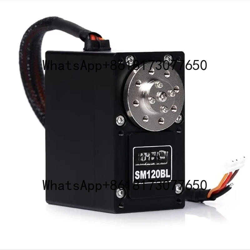 24V 120kg RS485 RTU Servo High Torque Metal Intelligent Manipulator Servo 360 Degree Remote Control Helicopter Large Aircraft
24V 120kg RS485 RTU Servo High Torque Metal Intelligent Manipulator Servo 360 Degree Remote Control Helicopter Large Aircraft
