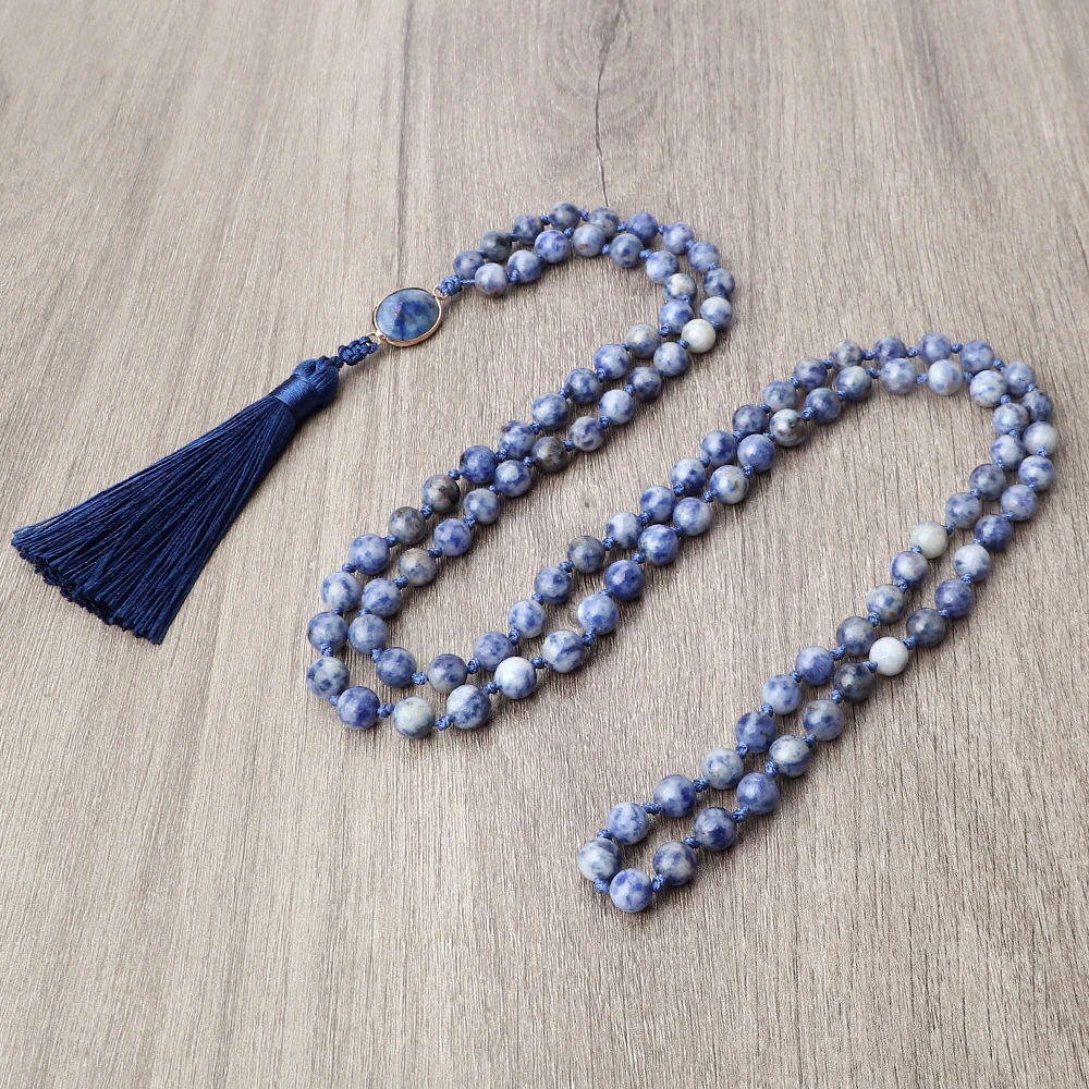 Буддистское ожерелье 108 Mala Beads 8 мм Синий Нефритовый камень ручной работы узелкованные медитация Йога благословение розам ожерелья молитвенные ювелирные изделия
Буддистское ожерелье 108 Mala Beads 8 мм Синий Нефритовый камень ручной работы узелкованные медитация Йога благословение розам ожерелья молитвенные ювелирные изделия