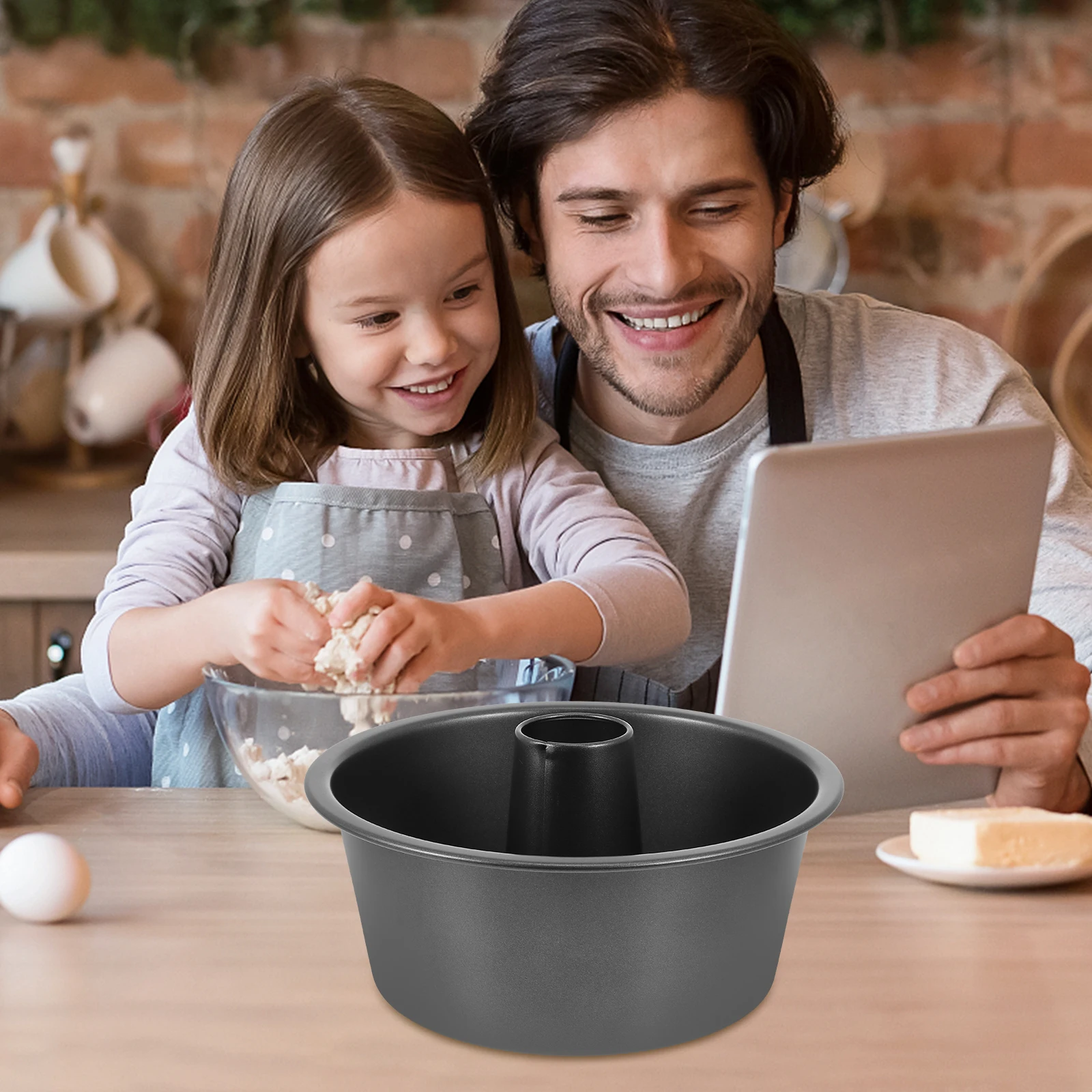 1pc Cake Practical Baking Mold Steel Baking Mold Extra Thick Non-stick Coating Practical Bread Pie Pan Chocolate Making
1pc Cake Practical Baking Mold Steel Baking Mold Extra Thick Non-stick Coating Practical Bread Pie Pan Chocolate Making