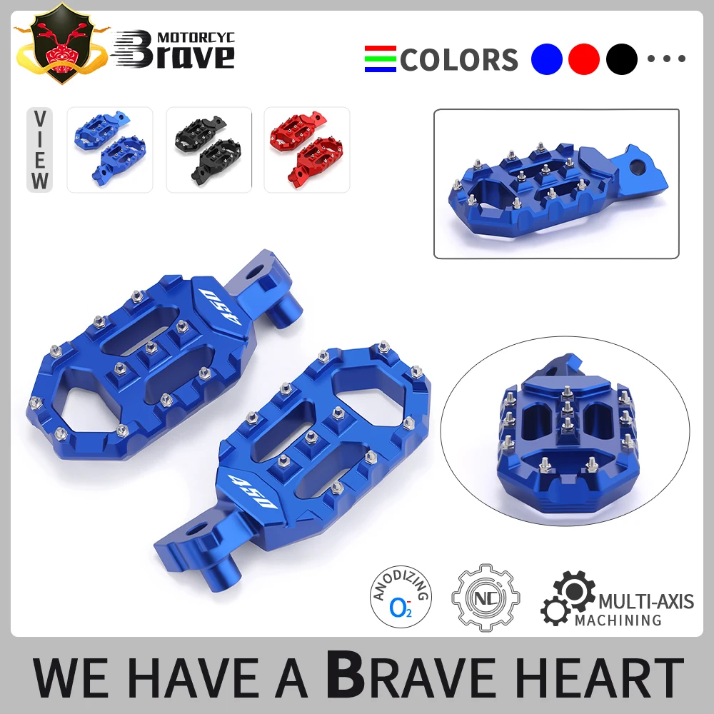 For YZ450F YZ 450F 2003-2023 YZ450FX yz 450fx 2016-2023 Motorcycle Accessories CNC Aluminum FootRest Footpegs Foot Pegs Pedals
For YZ450F YZ 450F 2003-2023 YZ450FX yz 450fx 2016-2023 Motorcycle Accessories CNC Aluminum FootRest Footpegs Foot Pegs Pedals