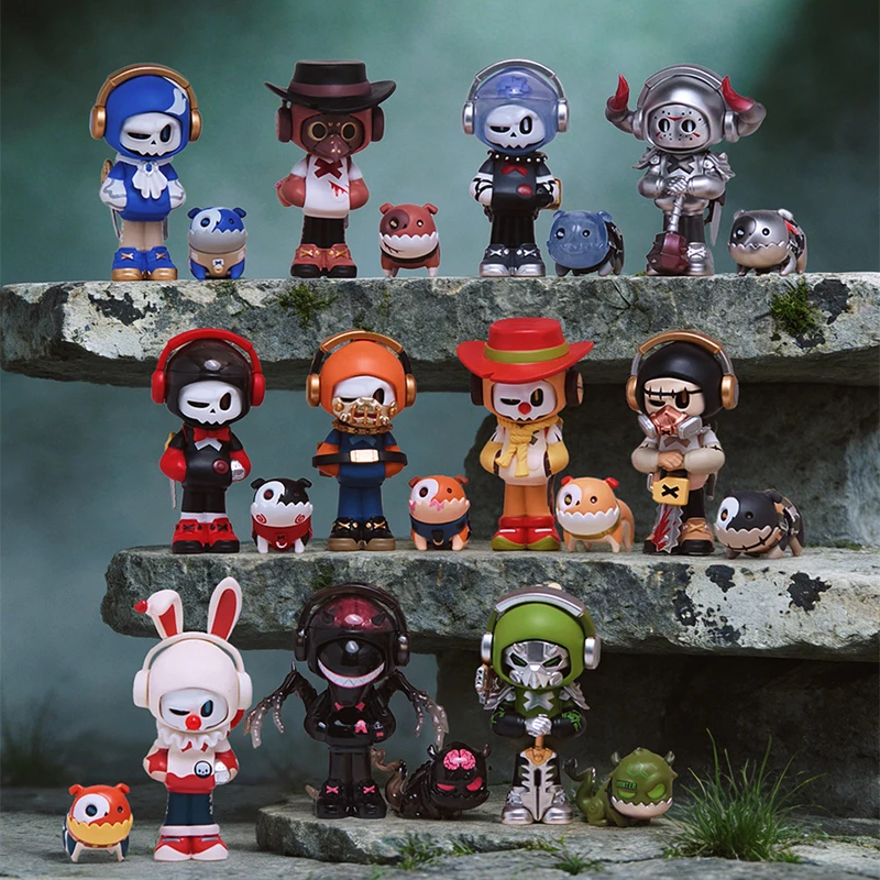 Mr.Bone Mini 3 Blind Box Mr.Bone The Wicked Union Series Blind Doll Mechanical Skeleton Figure Post-apocalyptic Mystery Box Toy
Mr.Bone Mini 3 Blind Box Mr.Bone The Wicked Union Series Blind Doll Mechanical Skeleton Figure Post-apocalyptic Mystery Box Toy