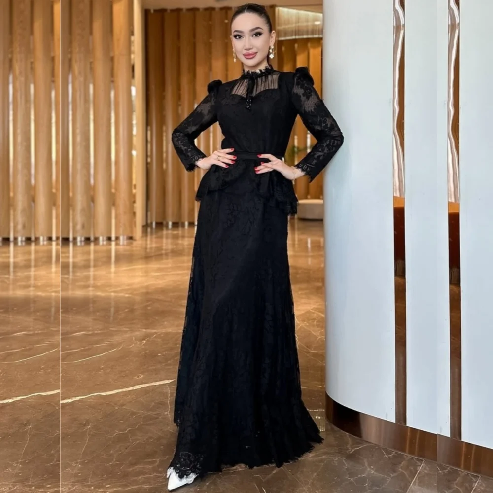 Customized Chinese Style Lace Pattern Pleat A-line High Collar Long Dresses Bespoke Occasion Casual Retro
Customized Chinese Style Lace Pattern Pleat A-line High Collar Long Dresses Bespoke Occasion Casual Retro