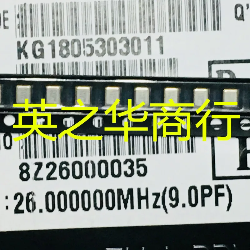 10 шт. оригинальный новый 8Z26000035 26,000000 МГц 9,0PF 2520 SMD пассивный кварцевый генератор 26 м 2,5*2,0
10 шт. оригинальный новый 8Z26000035 26,000000 МГц 9,0PF 2520 SMD пассивный кварцевый генератор 26 м 2,5*2,0