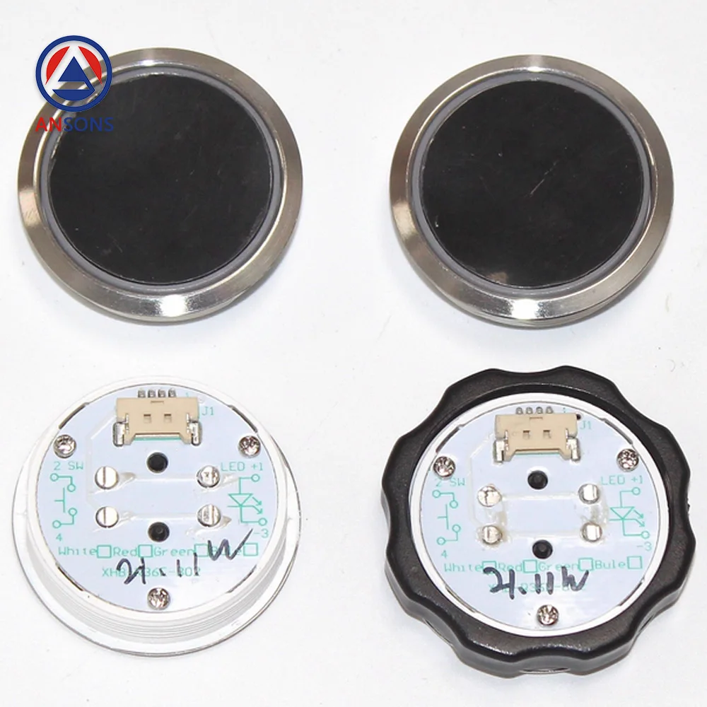 BR36E XHB-R36E-B02 OTIS Elevator Button Black / Silver Surface Smooth White Light Ansons Elevator Spare Parts
BR36E XHB-R36E-B02 OTIS Elevator Button Black / Silver Surface Smooth White Light Ansons Elevator Spare Parts