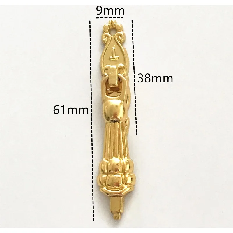 100pcs Zinc Alloy Handle Pendant Decoration, Cabinet Drawer Pull, Jewelry Box Hardware Accessories, Handicraft Metal Craft Handl
100pcs Zinc Alloy Handle Pendant Decoration, Cabinet Drawer Pull, Jewelry Box Hardware Accessories, Handicraft Metal Craft Handl