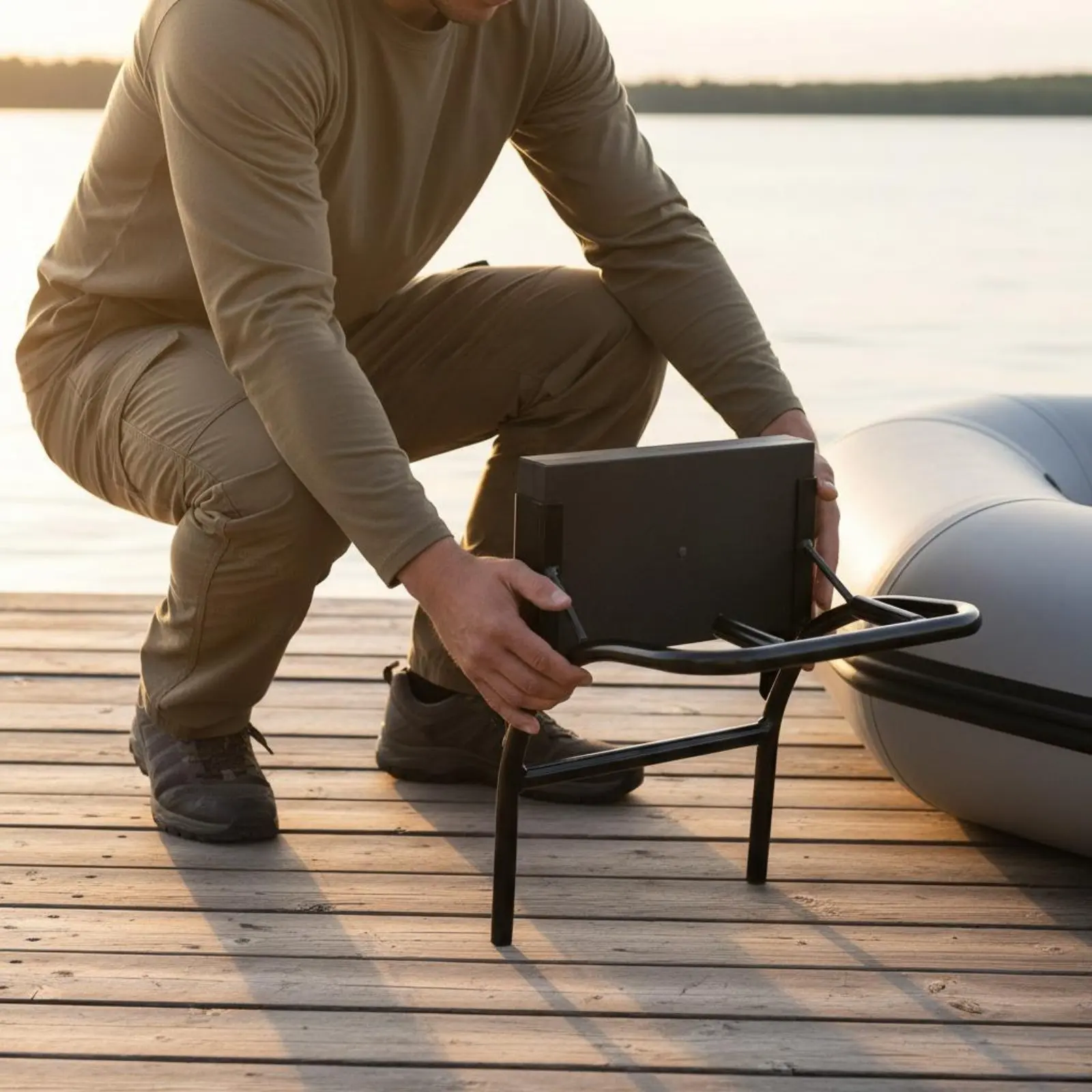 Inflatable Boat Engine Mount Sturdy Outboard Engine Bracket Inflatable Raft Engine Bracket Easy to Install Propeller Mount Board
Inflatable Boat Engine Mount Sturdy Outboard Engine Bracket Inflatable Raft Engine Bracket Easy to Install Propeller Mount Board
