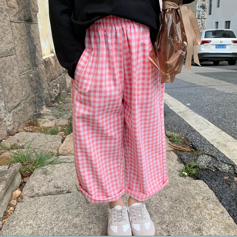 Girls' Pants Real Pocket Plaid Casual Pants Trousers 2024 Autumn New Children's Clothing 3-8 Years Old Fashion
Girls' Pants Real Pocket Plaid Casual Pants Trousers 2024 Autumn New Children's Clothing 3-8 Years Old Fashion