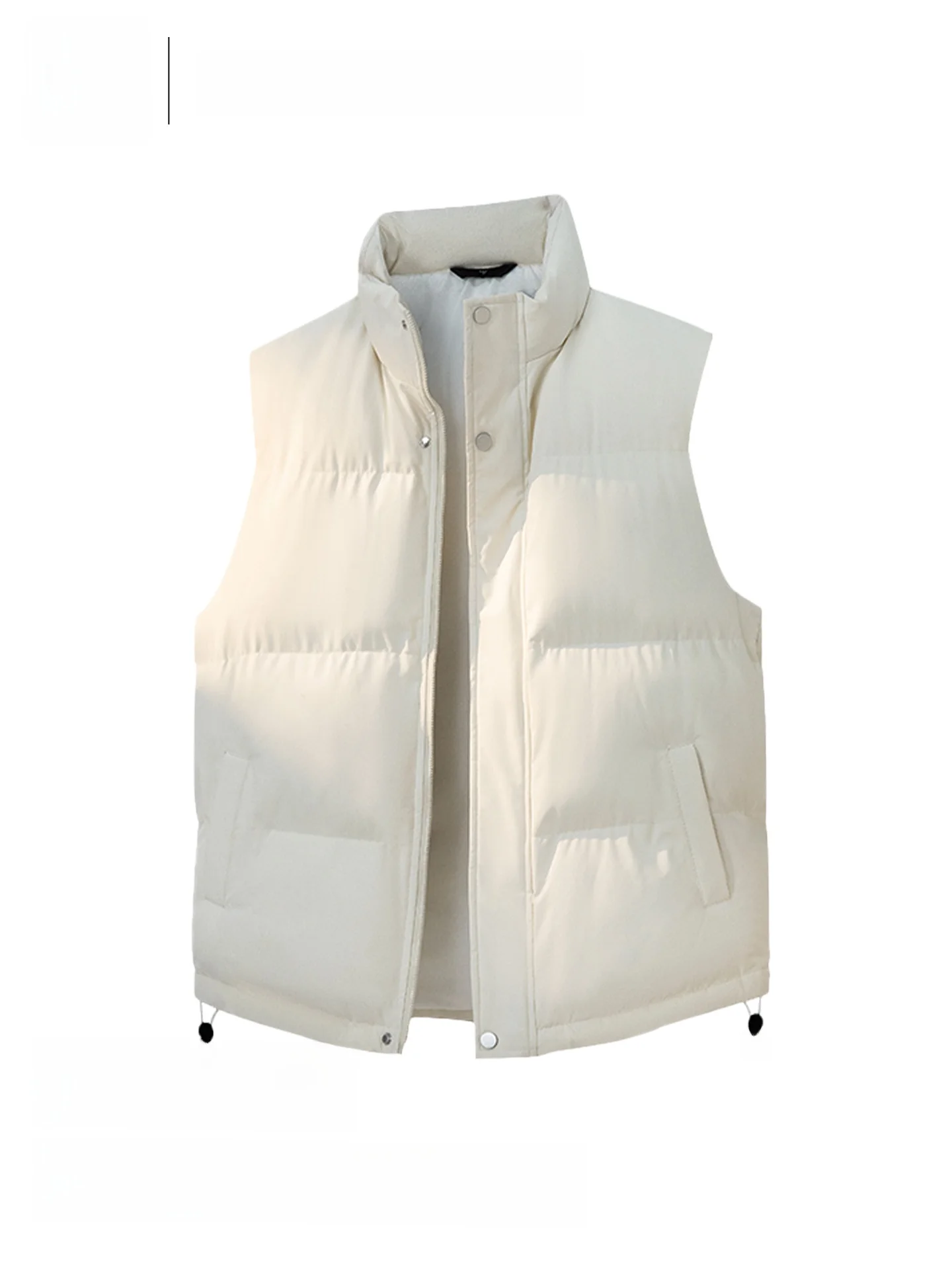 Утепленный флисовый жилет с воротником-стойкой для мужчин: теплая модная зимняя верхняя одежда, прямой крой, городской стиль
Утепленный флисовый жилет с воротником-стойкой для мужчин: теплая модная зимняя верхняя одежда, прямой крой, городской стиль