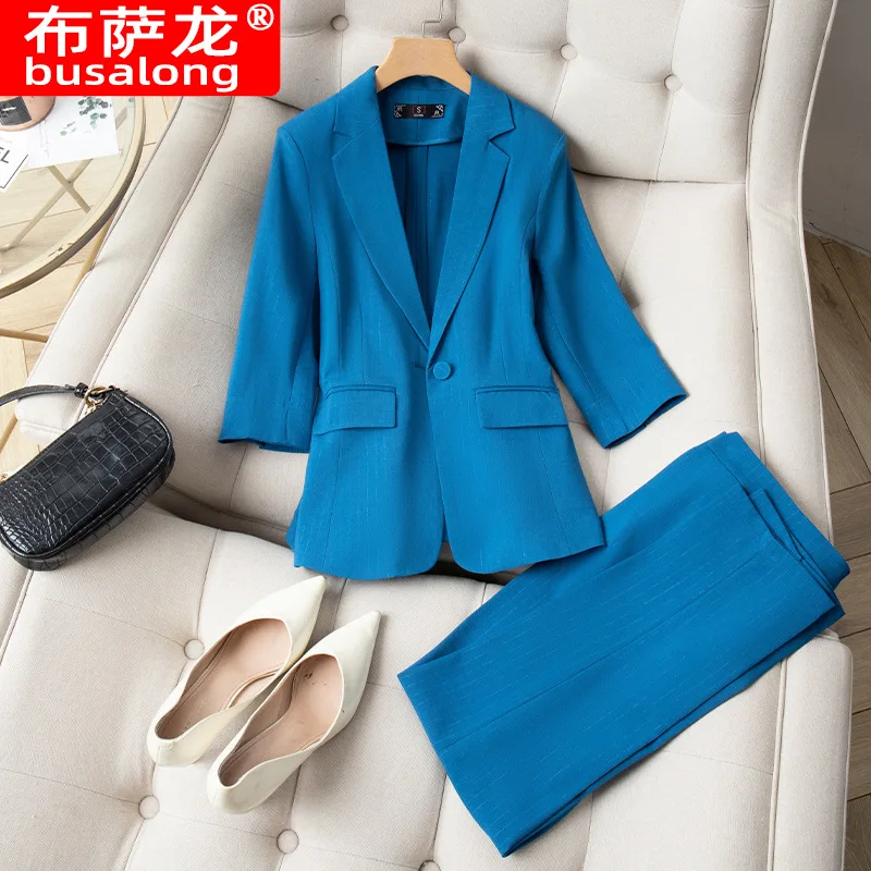 Женский летний тонкий пиджак для миниатюрных фигурок, профессиональный приталенный пиджак с рукавами три четверти для интервью и работы
Женский летний тонкий пиджак для миниатюрных фигурок, профессиональный приталенный пиджак с рукавами три четверти для интервью и работы