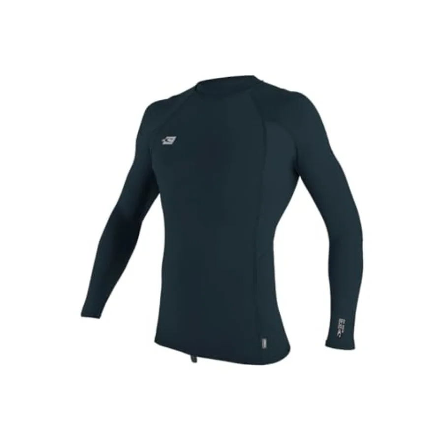 O'Neill Men's Premium Skins UPF 50+ Long Sleeve Rash Guard for water sports nylon-spandex blend black quick-dry and sun-protect
O'Neill Men's Premium Skins UPF 50+ Long Sleeve Rash Guard for water sports nylon-spandex blend black quick-dry and sun-protect