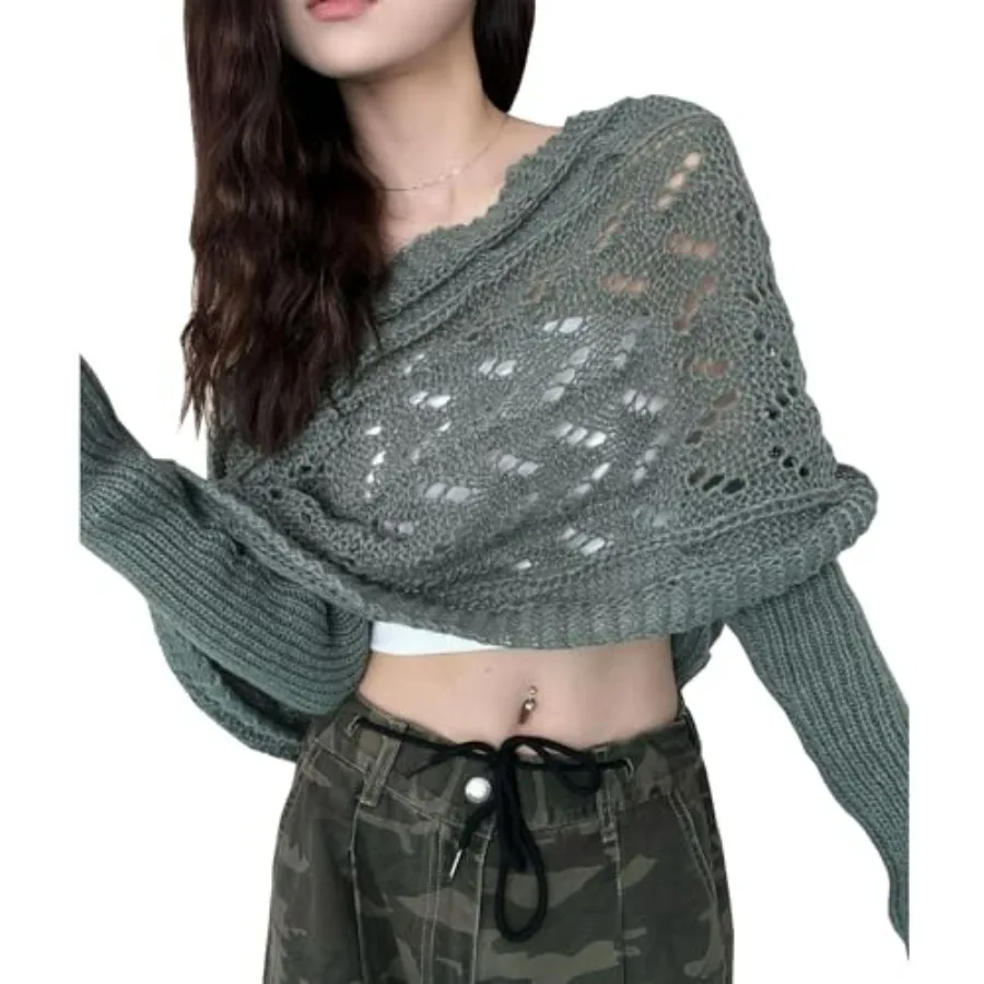 Womens knitted double sleeve scarf with sleeves Knitted cable wrap, shrugs for women, knitted wrap
Womens knitted double sleeve scarf with sleeves Knitted cable wrap, shrugs for women, knitted wrap