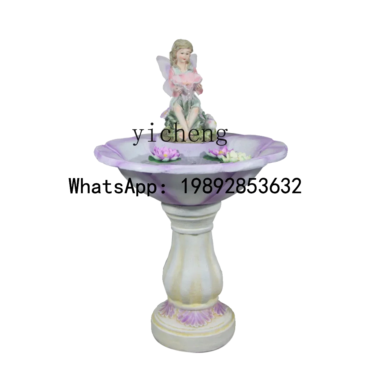 B1 European-style garden flower fairy fountain water feature living room flowing water lucky decoration ornament
B1 European-style garden flower fairy fountain water feature living room flowing water lucky decoration ornament