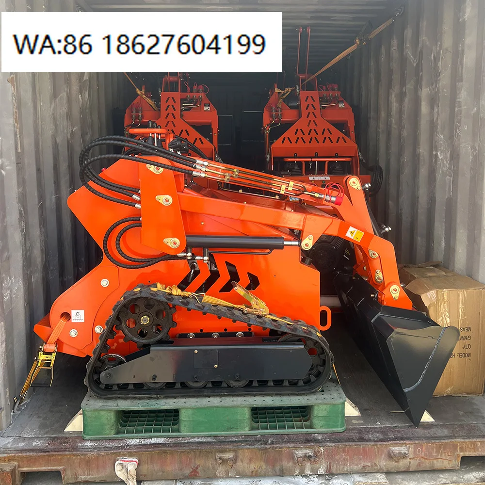 CE EPA Mini Skid Steer Loader High Efficiency Agricultural Construction Machinery
CE EPA Mini Skid Steer Loader High Efficiency Agricultural Construction Machinery