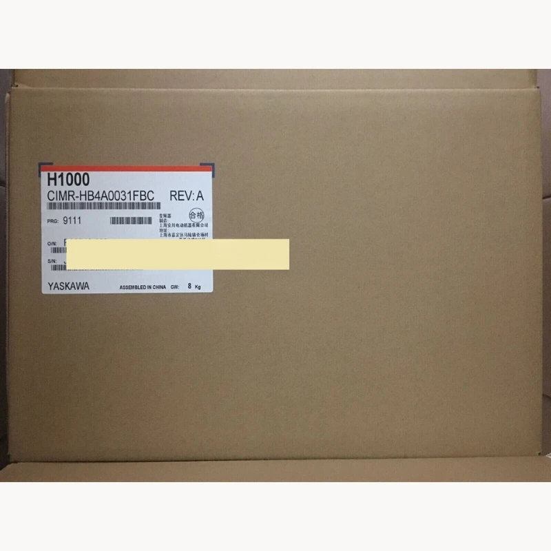 Yaskawa CIMR-HB4A0031FBC Inverter New In Box Expedited Delivery
Yaskawa CIMR-HB4A0031FBC Inverter New In Box Expedited Delivery