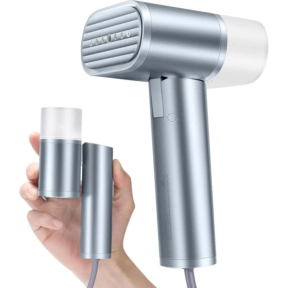 Portable Garment Steamer – 900W, 15s Preheat, 10-Min Steam, Lightweight Iron
Portable Garment Steamer – 900W, 15s Preheat, 10-Min Steam, Lightweight Iron