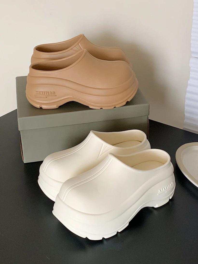 Women's ort Boots Spring Autumn Faion Lazy f Slippers Outdoor Anti-slip Waterproof Small Size Thi Bot Heightening...
Women's ort Boots Spring Autumn Faion Lazy f Slippers Outdoor Anti-slip Waterproof Small Size Thi Bot Heightening...