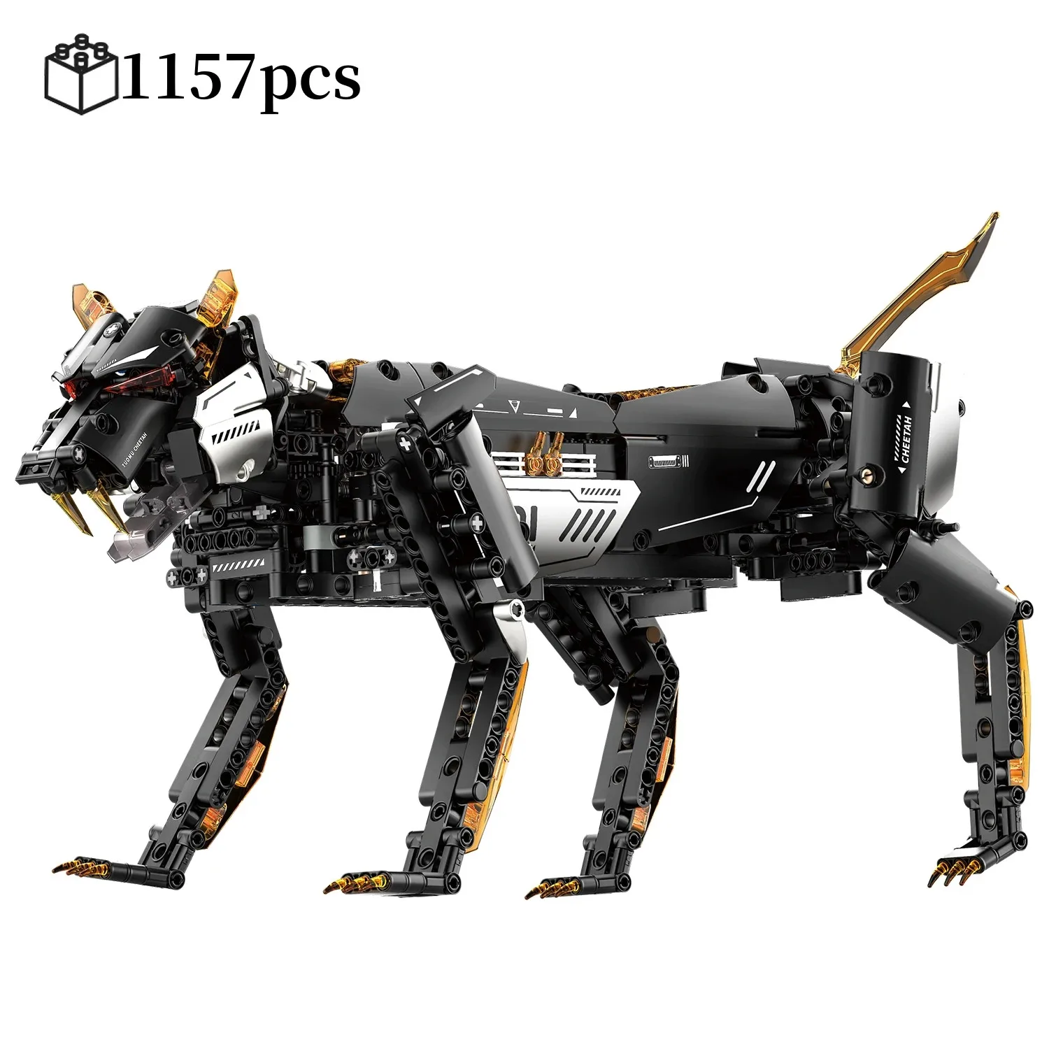 1157 шт. механические строительные блоки в виде зверя, механические строительные блоки «Черная пантера», набор строительных блоков для взрослых мальчиков, игрушка в подарок 
1157 шт. механические строительные блоки в виде зверя, механические строительные блоки «Черная пантера», набор строительных блоков для взрослых мальчиков, игрушка в подарок