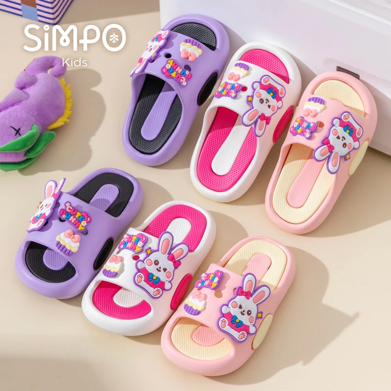 Cute Bunny Slippers For Girls Summer Home Indoor Footwear Big Kid Waterproof Anti-slip Batnroom Bedroom Slides Size 24-35
Cute Bunny Slippers For Girls Summer Home Indoor Footwear Big Kid Waterproof Anti-slip Batnroom Bedroom Slides Size 24-35