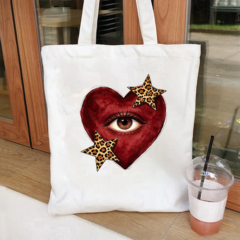 Heart With Eye And Stars Canvas Tote Bag Witchy Shoulder Bag
Heart With Eye And Stars Canvas Tote Bag Witchy Shoulder Bag